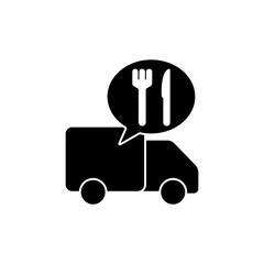 truck concept line icon. Simple element illustration. truck concept outline symbol design.