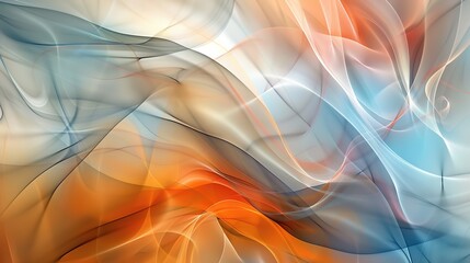 Obraz premium Vibrant Abstract Background with Layered Depth and Creative Design