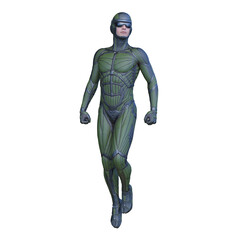 サイバーマン　3DCGレンダリング