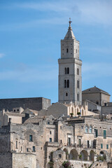 Obraz premium The Old town of Matera, Basilicata Region, Italy