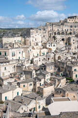 The Old town of Matera, Basilicata Region, Italy