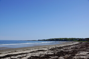 Scarborough Beach State Park Shoreline On A Clear Day