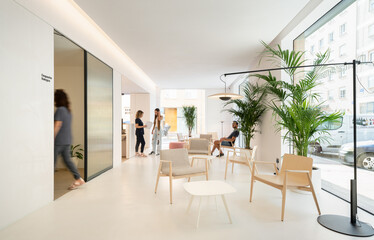 Bright and Modern Dental Clinic with Warm Ambiance and Advanced Facilities






