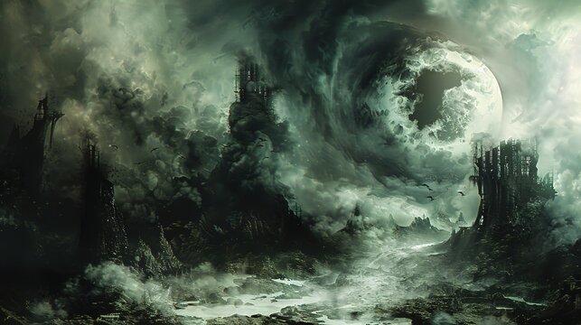 Harmony Amidst Chaos: A Visual Exploration of Balance Between Order and Disorder