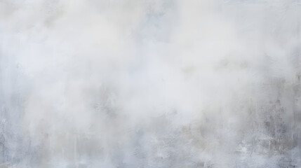 Gray and white abstract texture in oil painting backdrop