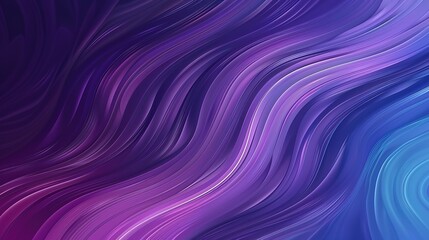 Obraz premium Serene Gradient Background in Blue and Purple Tones for Presentations