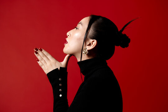 Fashionable creative Portrait
