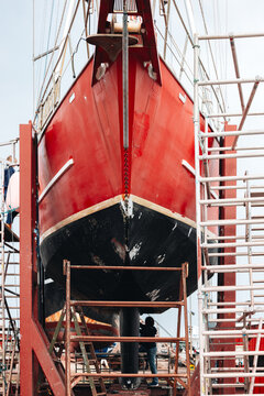 Old yacht