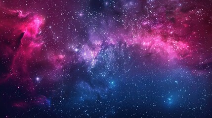 Naklejka premium Cosmic Dreams: Abstract Galaxy Background with Celestial Wonders and Cosmic Dust Particles
