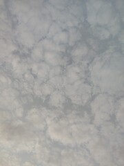 Magnificent cloudy sky. vertical photo