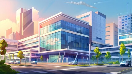 Modern Hospital Structure