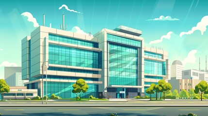 Modern Hospital Structure