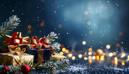 Festive happy new year 2025 background
