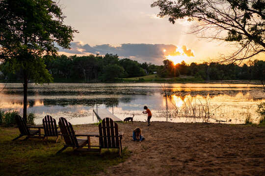  Sunset Moments at a Wisconsin Campground