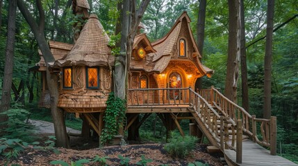 Whimsical Woodland Hideaway