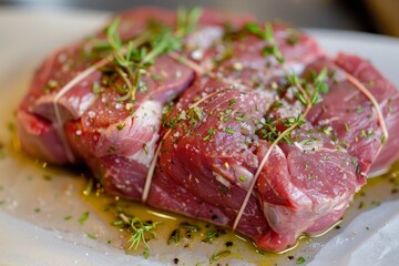 The meat connecting the pork neck and sirloin