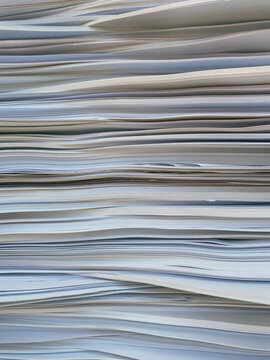 stack of white paper 