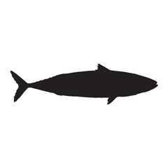 Sardine Vector Art Silhouette