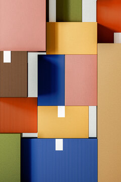Elegant Packaging Boxes Pattern
