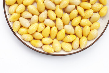 Boiled ginkgo nuts, ginkgo seeds
