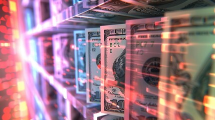 Dynamic Forex Market. Modern currency exchange concept