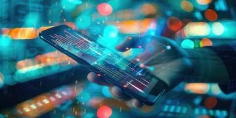 Innovation in Financial Technology. Fintech concept