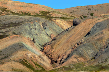 Iceland desert valley