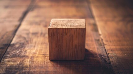 The Value of Truth on a Wooden Block Business and Inspiration Theme