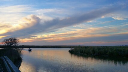Fishing area at Fort Anahuac, Texas