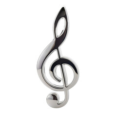 Silver Treble Clef