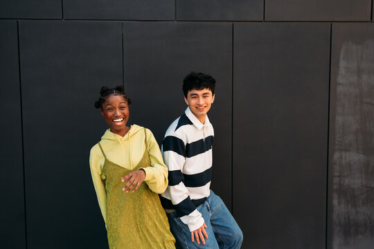Young couple posing