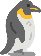 ペンギンのアイコンのイラスト
