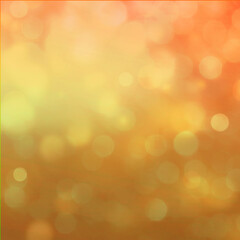 Obraz premium Orange bokeh background for banners, posters, Ad, events, celebration and various design works