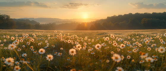 field of tulips flowers photography
