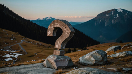 Fototapeta premium question mark