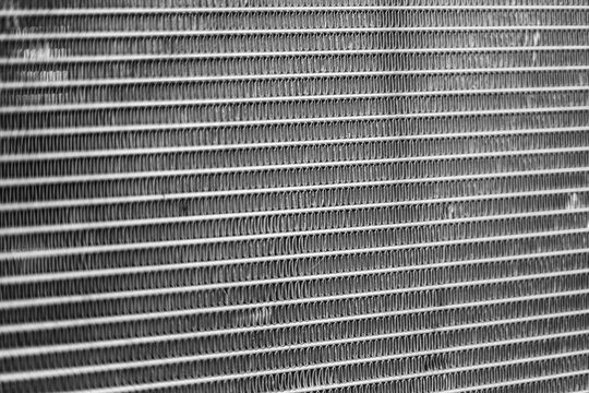 Car Cooling Sistem Radiator Texture Close-up