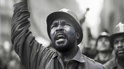 Workers bloodied in the fight against evil capitalists.