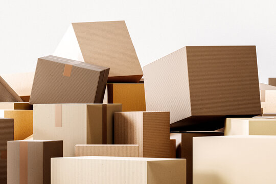 Unorganized Shipping Parcels