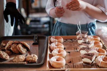 Preparing catering for an event