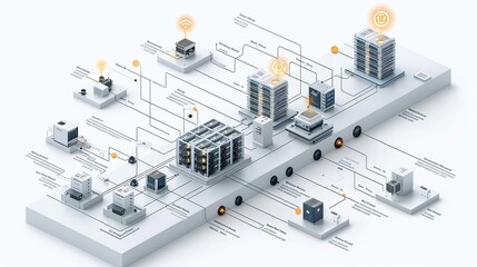 Diagram showing quantum supremacy experiments and milestones in quantum computing. , Minimalism,
