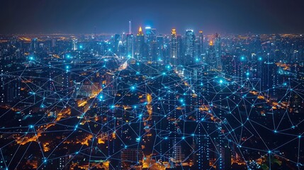 Fototapeta premium Intelligent systems in civil engineering projects.