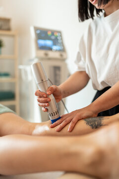 Shock wave therapy.