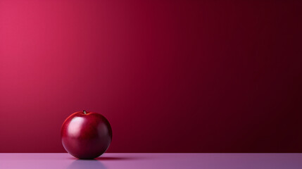 Empty minimal plum red background exuding richness and ideal for elegant presentations.