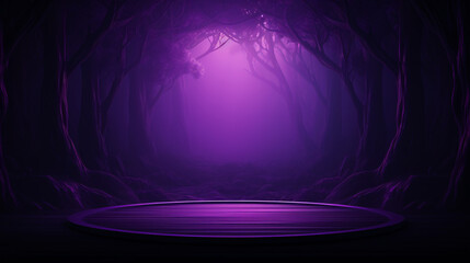 Empty abstract eggplant purple background replicating a minimalist and soothing aesthetic ambiance.