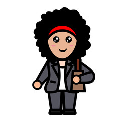 businesswoman at work