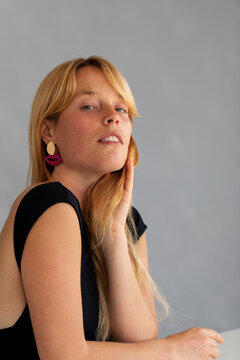 sensual woman portrait