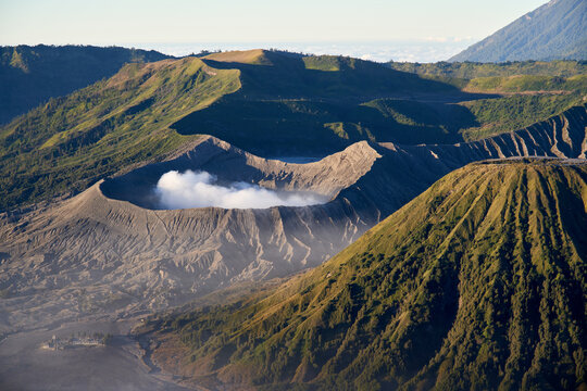 Mount Bromo In Java, Indonesia. Volcano