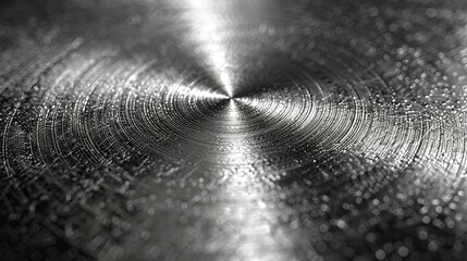 Explore the allure of brushed metal textures, ideal for sleek backgrounds in tech and industrial designs. , Minimalism,