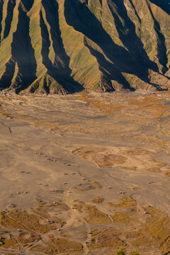 Mount Bromo In Java, Indonesia. Volcano