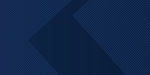 Dark blue background. Modern line stripes curve abstract presentation background. Luxury paper cut background. Abstract decoration, golden pattern, halftone gradients, 3d Vector illustration